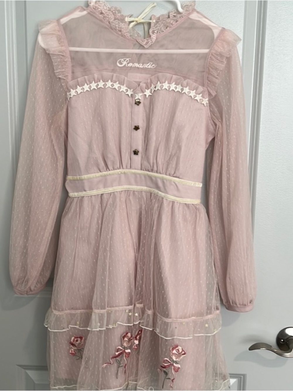 Romantic Dusky Pink Liz Lisa Dress